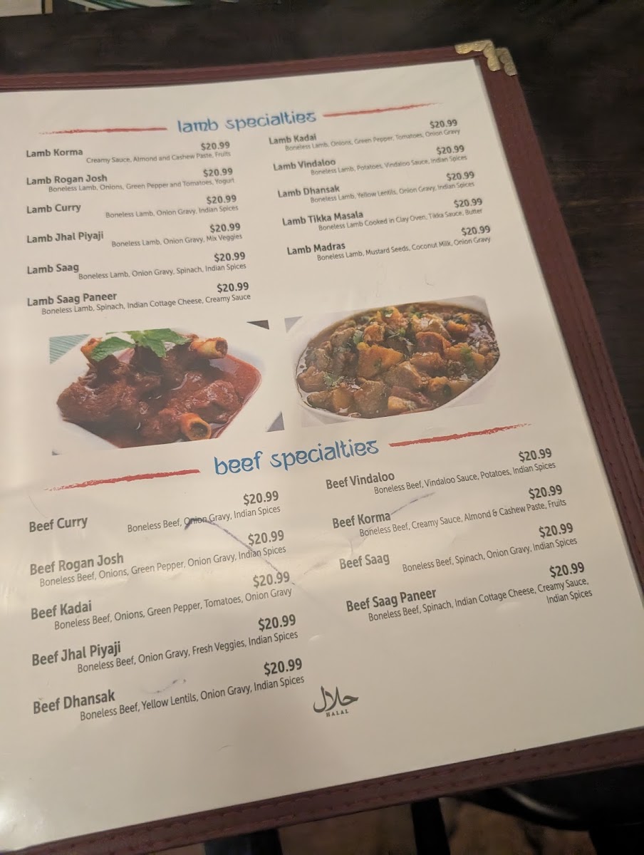 Menu Ifra’S Indian Kitchen-10