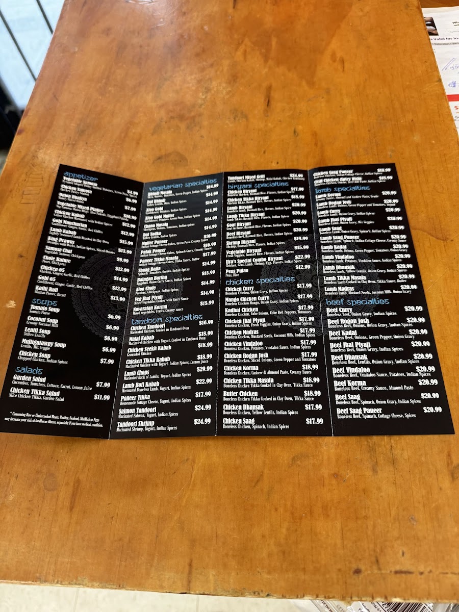 Menu Ifra’S Indian Kitchen-5